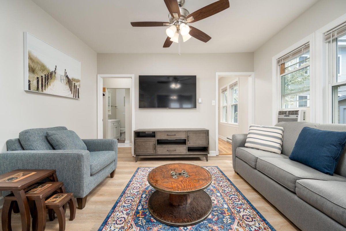 interior of vacation rental