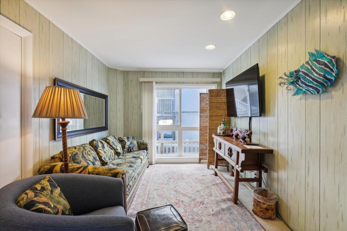 interior of ocean city vacation rental
