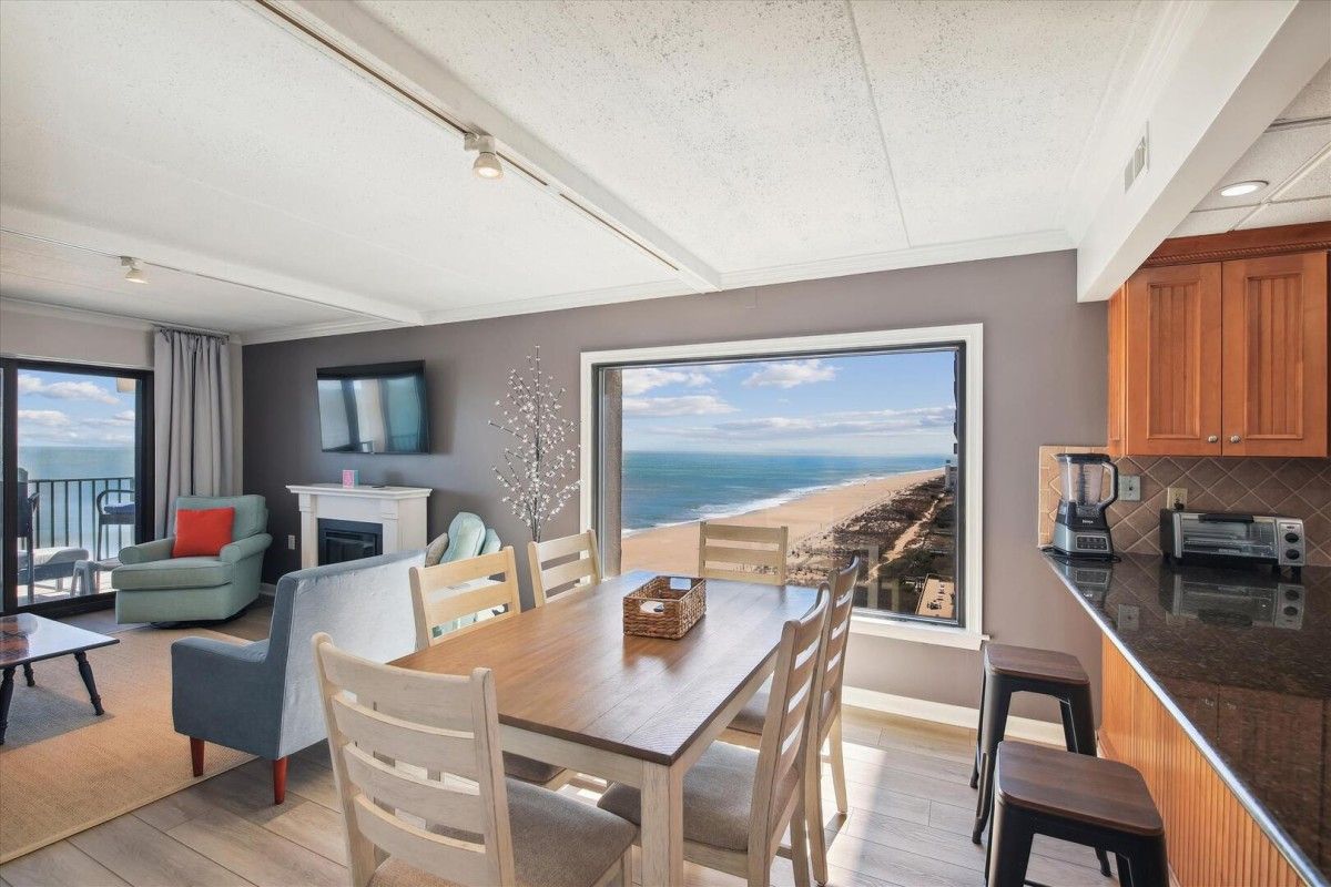 interior of vacation rental