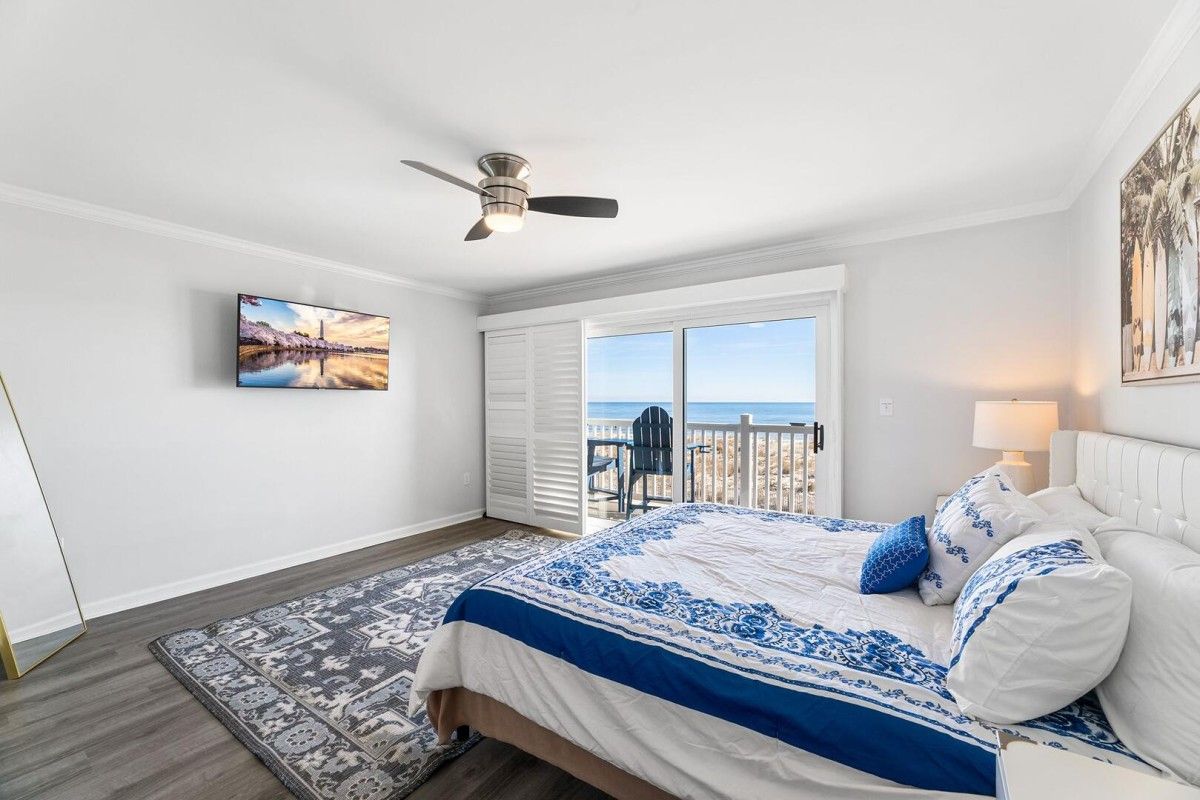 interior of vacation rental